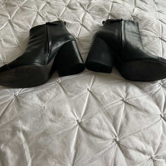 Tory Burch Grove Block Wedge Bootie - Picture 3 of 4